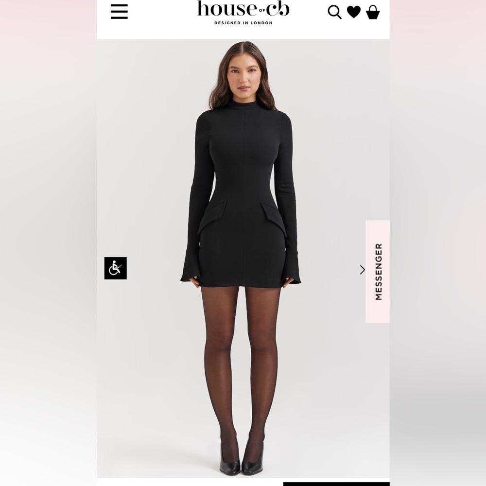 House of CB Black Dress
